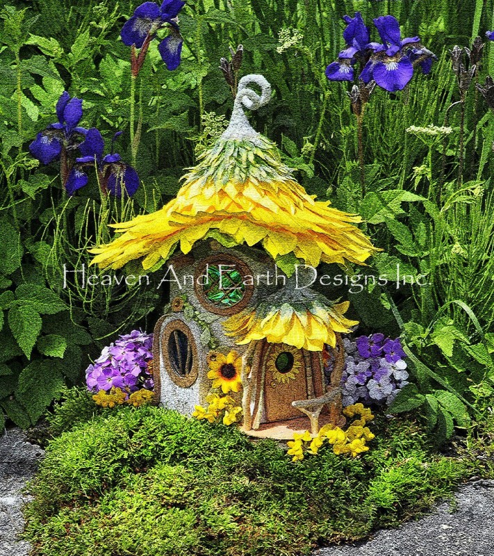 Mini Sunflower House - Click Image to Close