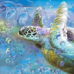 Diamond Painting Canvas - Mini Sea Turtle Spirit Of Serendipity