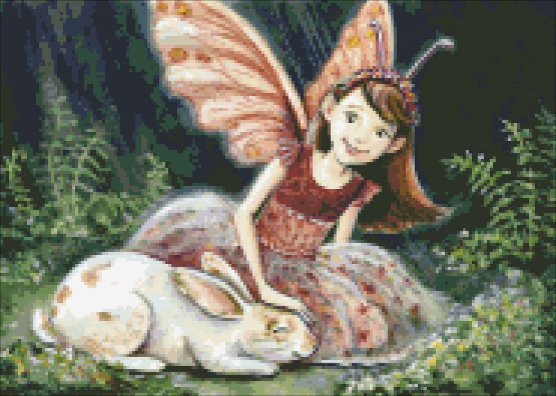 Diamond Painting Canvas - QS Forest Friends - Click Image to Close