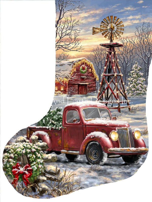 Stocking Christmas Wonderland - Click Image to Close
