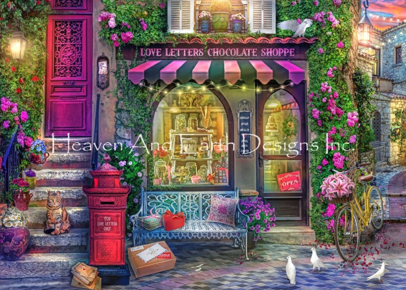 Mini Love Letters Chocolate Shoppe - Click Image to Close