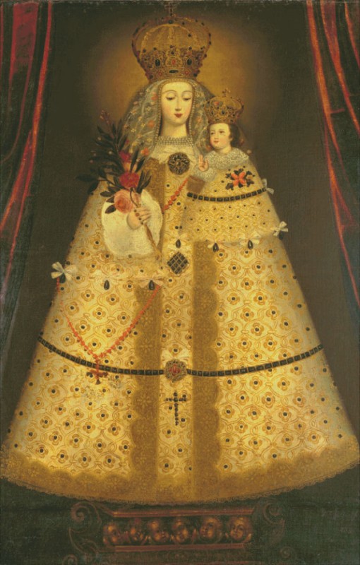 Virgin of the Rosary of Guapulo - Click Image to Close