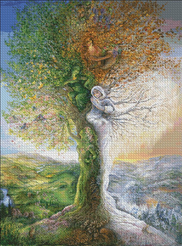Tree of Four Seasons - Click Image to Close