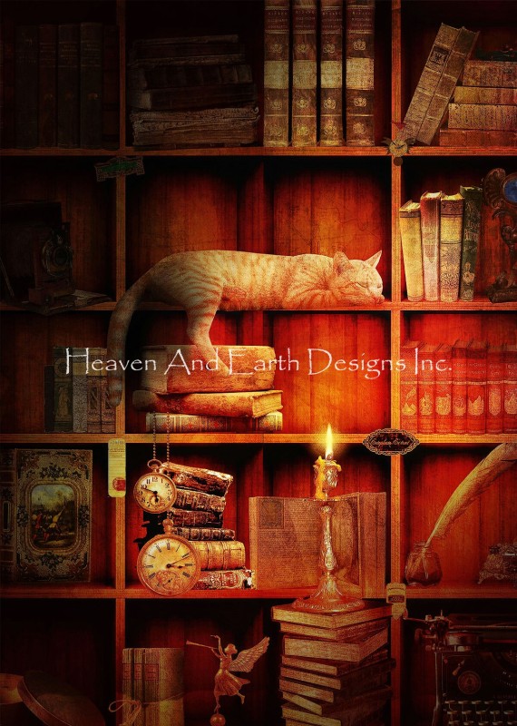 Supersized Cat Bookshelf JDG Max Colors - Click Image to Close