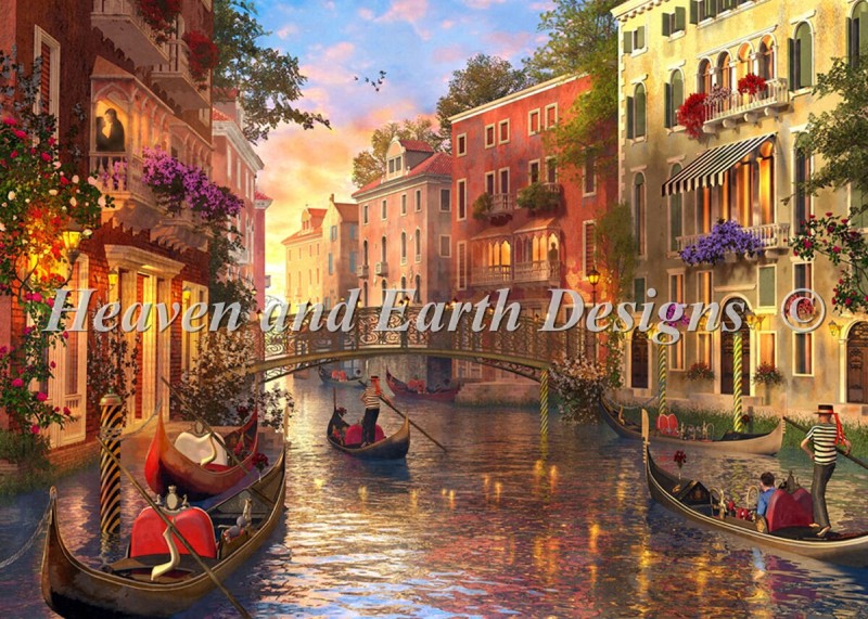 Sunset In Venice - Click Image to Close