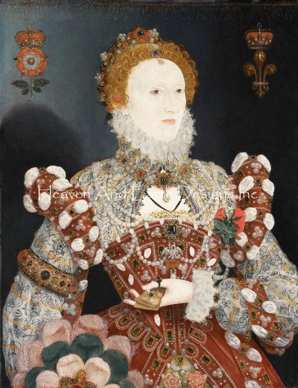 Elizabeth I The Pelican Portrait - Click Image to Close