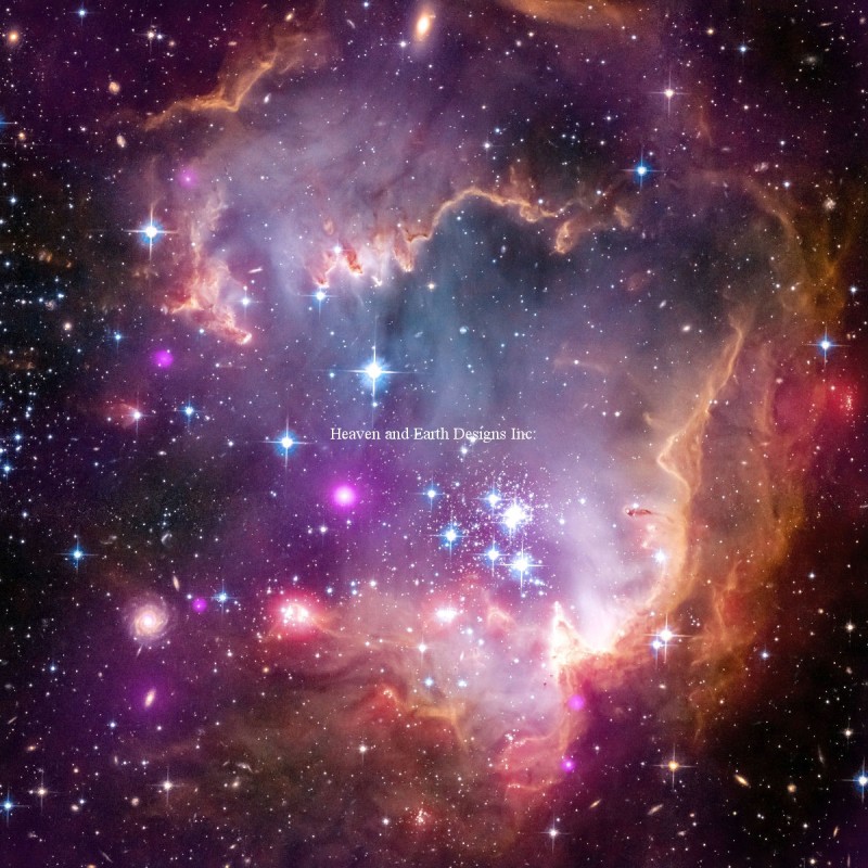 Supersized Small Magellanic Cloud Max Colors - Click Image to Close