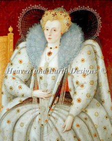 Diamond Painting Canvas - Elizabeth Queen of England