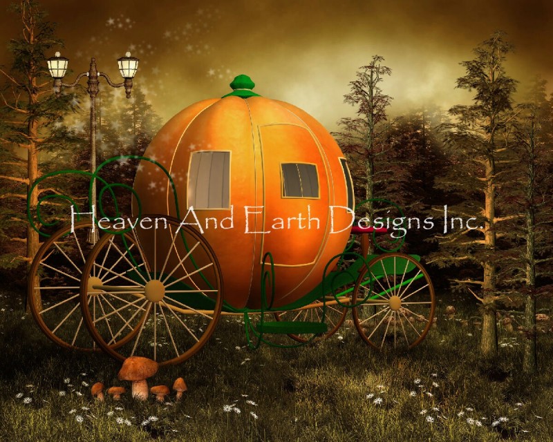 Pumpkin Carriage - Click Image to Close