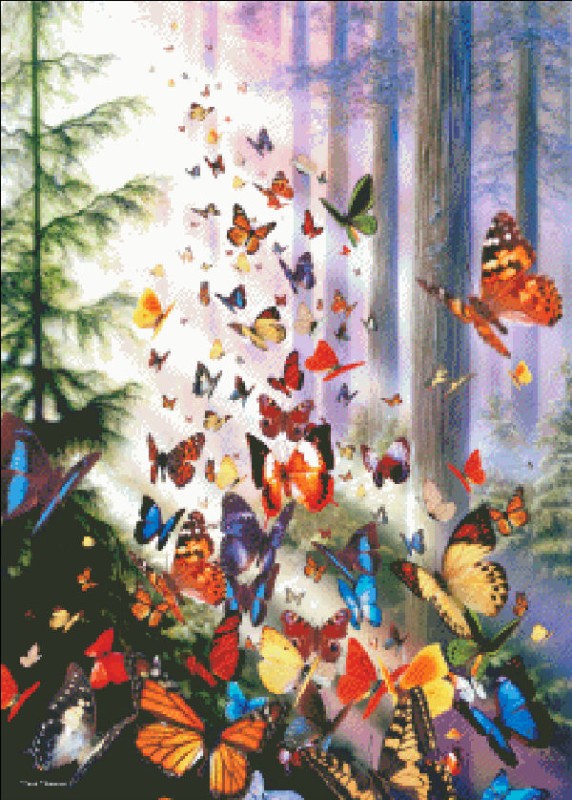 Mini Butterfly Woods Max Colors - Click Image to Close