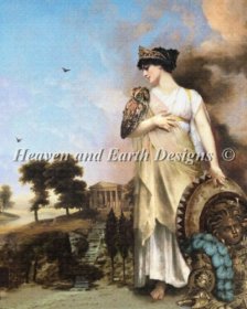 Diamond Painting Canvas - Mini Athene Goddess of Wisdom and Justice