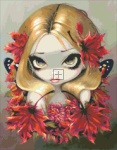 Diamond Painting Canvas - Mini Red Maple Fairy