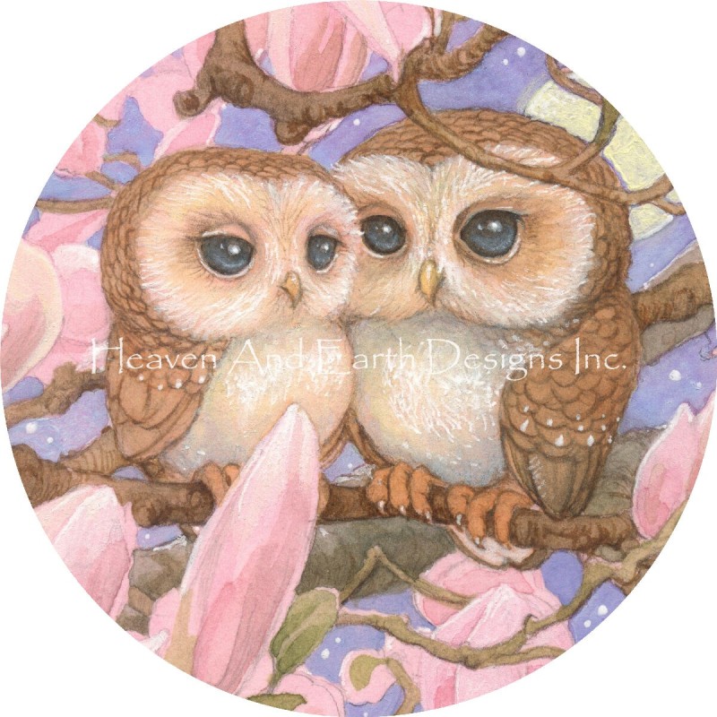 Ornament Love Owls - Click Image to Close