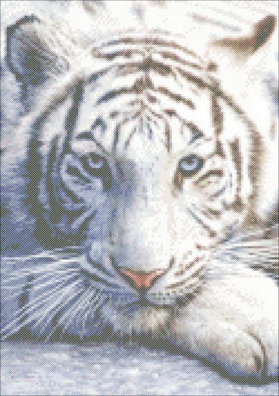 Beginner Mini White Tiger Material Pack - Click Image to Close