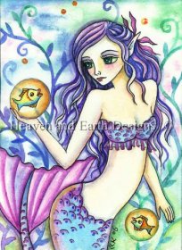 QS Bubble Fish Mermaid