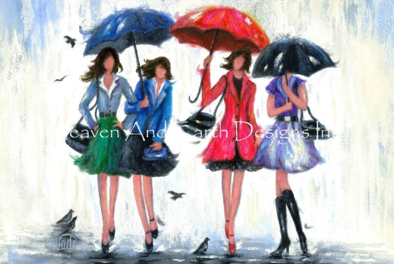 Four Rain Girls - Click Image to Close