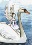 Diamond Painting Canvas - QS Fairy of Swan Lake