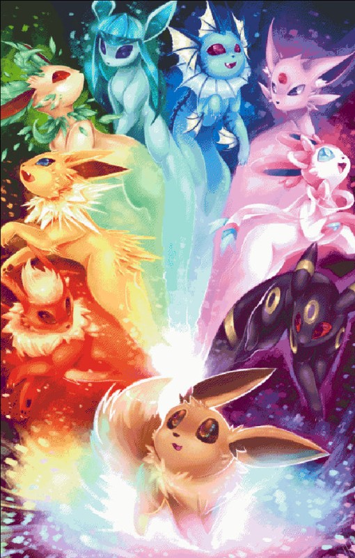 The Possibilities Eeveelution Rainbow - Click Image to Close