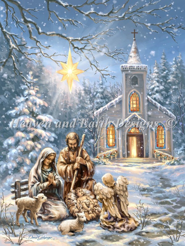 Mini Nativity At The Chapel Material Pack - Click Image to Close