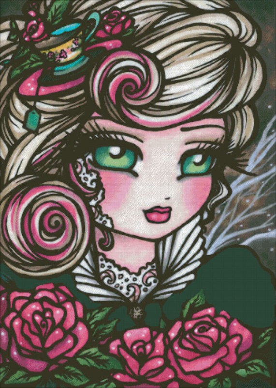 Tea Rose Fairy - Click Image to Close