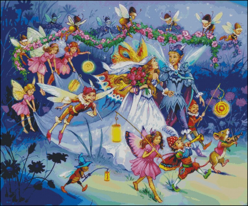 A Fairy Wedding - Click Image to Close