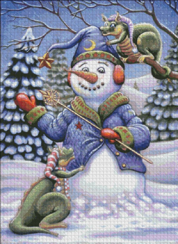 Snowman Magic - Click Image to Close