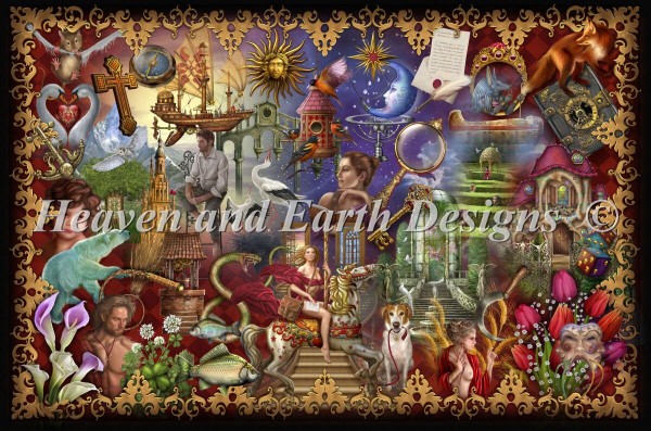 Supersized Gilded Reverie Lenormand Max Colors