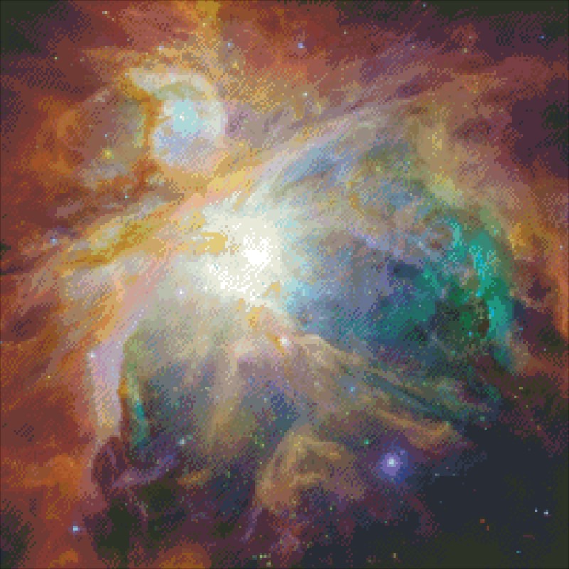 Diamond Painting Canvas - Mini Orion Nebula - Click Image to Close