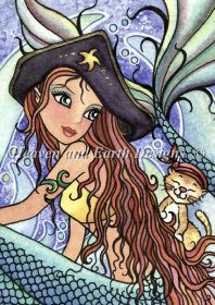 QS Kitty Mermaid Ahoy