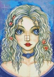 Diamond Painting Canvas - QS Blue Eyed Fairy