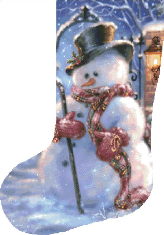 Stocking Sir Frederick Frosty Flipped - Click Image to Close