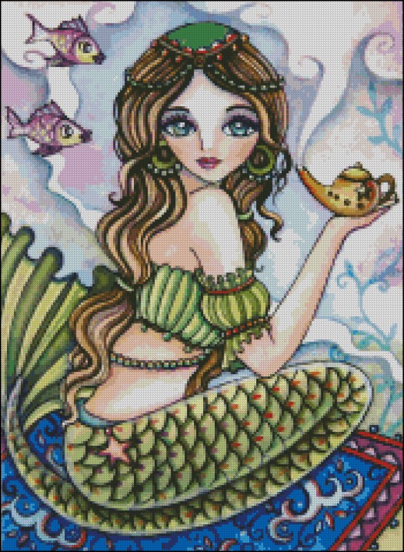 QS Magic Lamp Mermaid - Click Image to Close