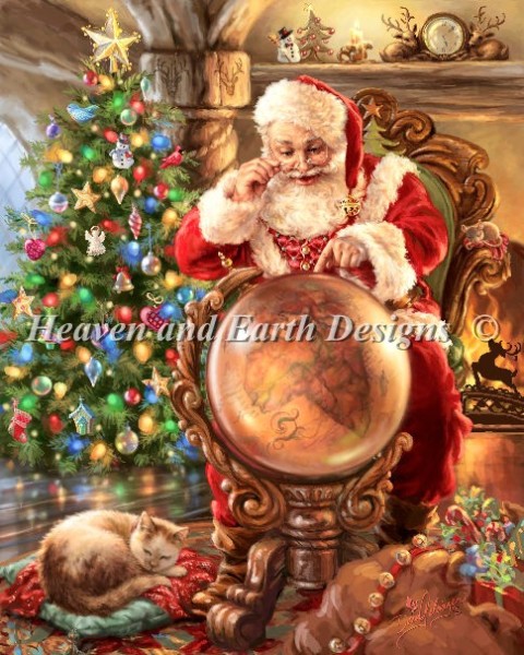 Santas Joy Around the World