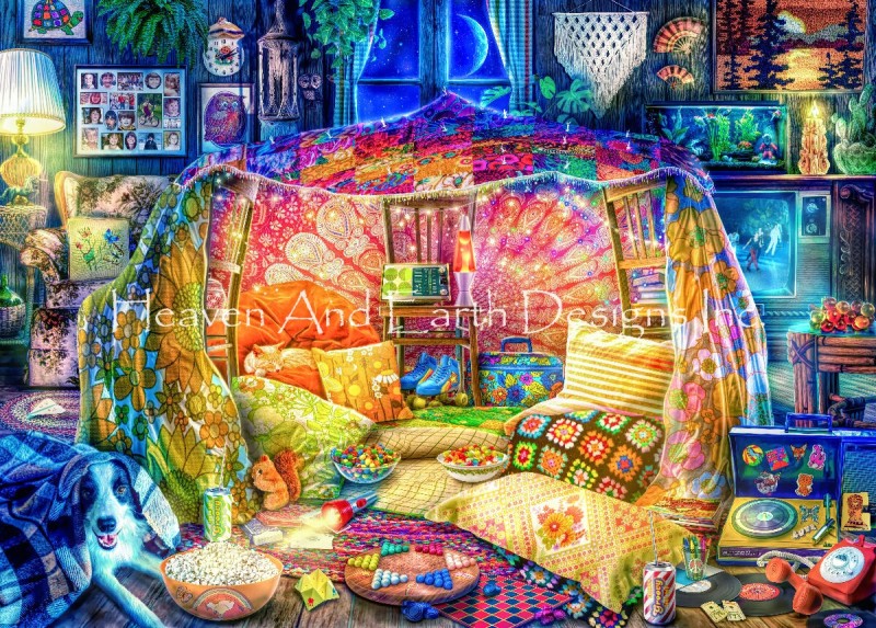 Supersized Blanket Fort Max Colors - Click Image to Close