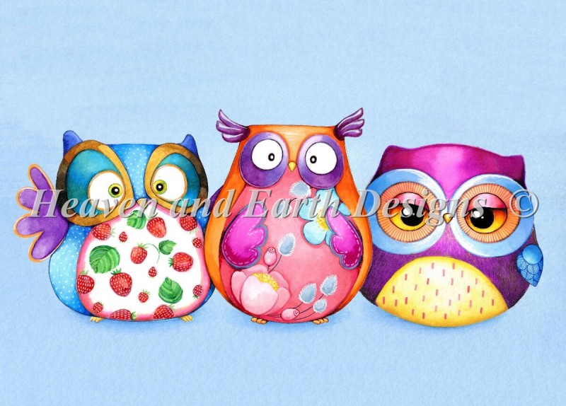 Owl Best Friends Max Colors - Click Image to Close