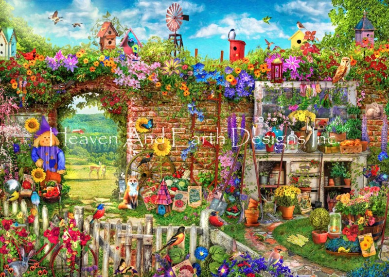 Mini Garden Gate AS Max Colors - Click Image to Close