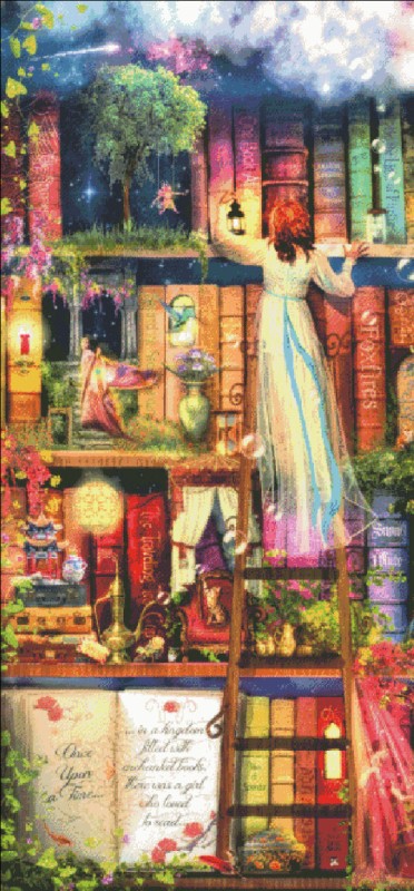 QS Supersized Treasure Hunt Bookshelf Color Expansion - Click Image to Close