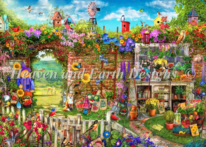 Supersized Garden Gate AS Max Colors - Click Image to Close