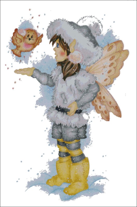 Silver Snow Fairie - Click Image to Close