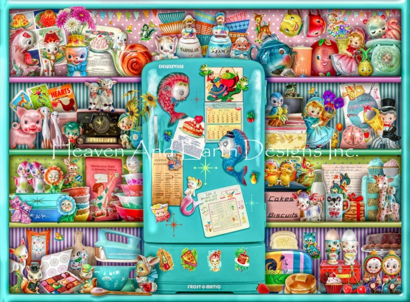 The Kitschy Kitchen Shelf Max Colors - Click Image to Close