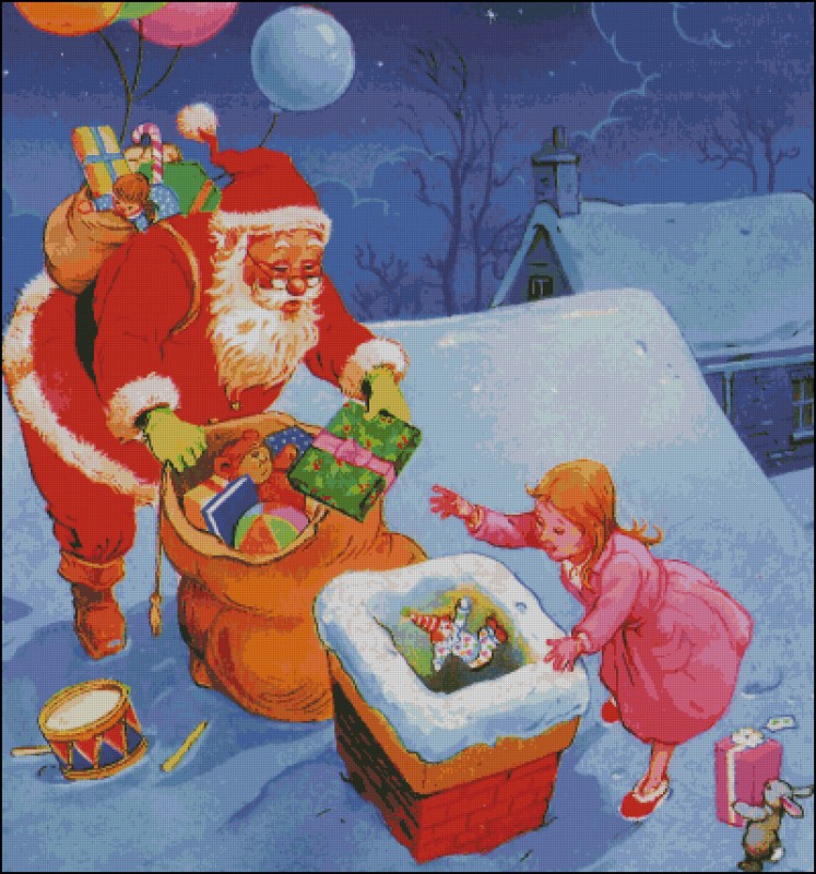 Helping Santa - Click Image to Close