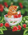 Mini Strawberry Kitten