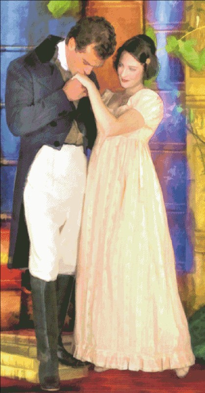 QS Mr. Darcy and Elizabeth - Click Image to Close