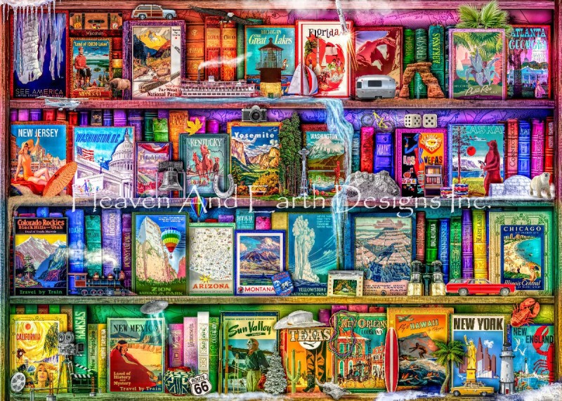 Mini US Travel Shelf - Click Image to Close