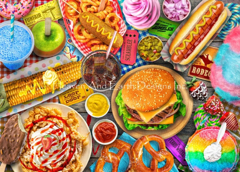 Fun Fair Food Max Colors - Click Image to Close