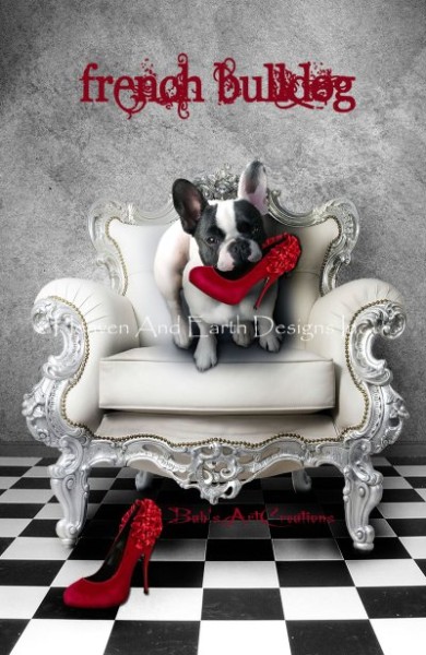 Diamond Painting Canvas - French Bulldog BV Request A Size