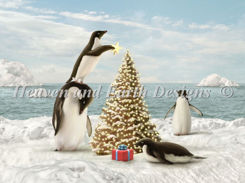 Merry Penguins - Click Image to Close