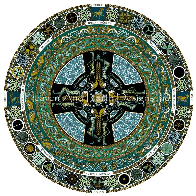 Mini Keltic Mandala - Click Image to Close