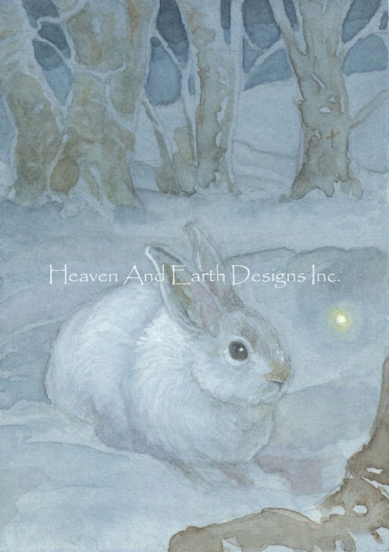 Mini Snow Hare - Click Image to Close