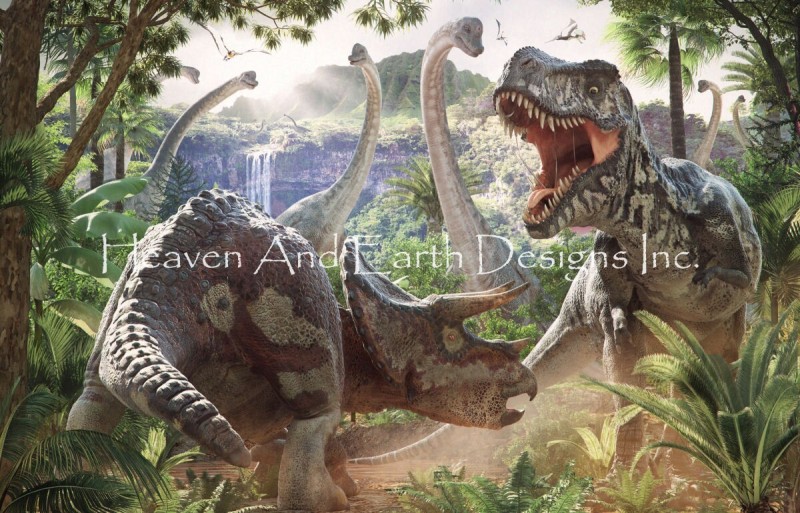 Dinosaur Battle Max Colors - Click Image to Close